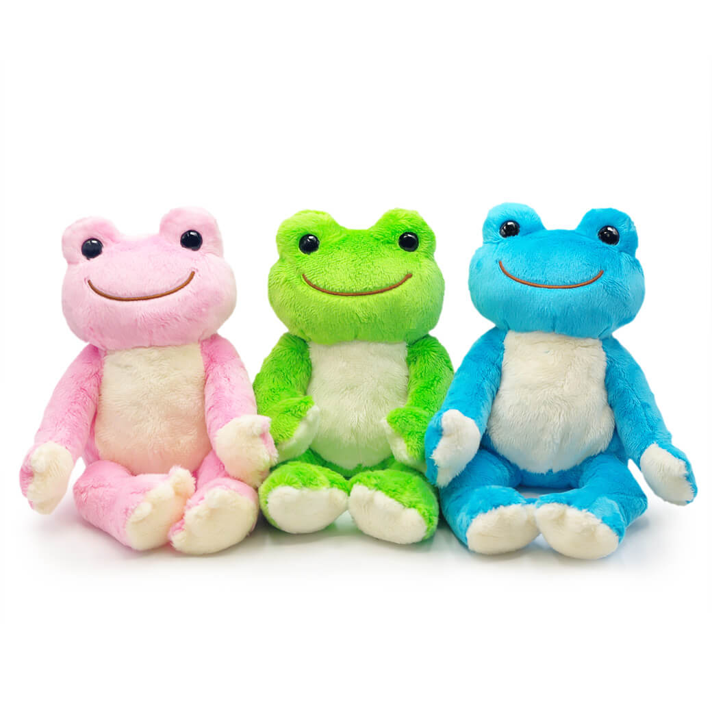 かえるのピクルス ビーンドール 3色セット | 祝電・弔電・国際電報なら