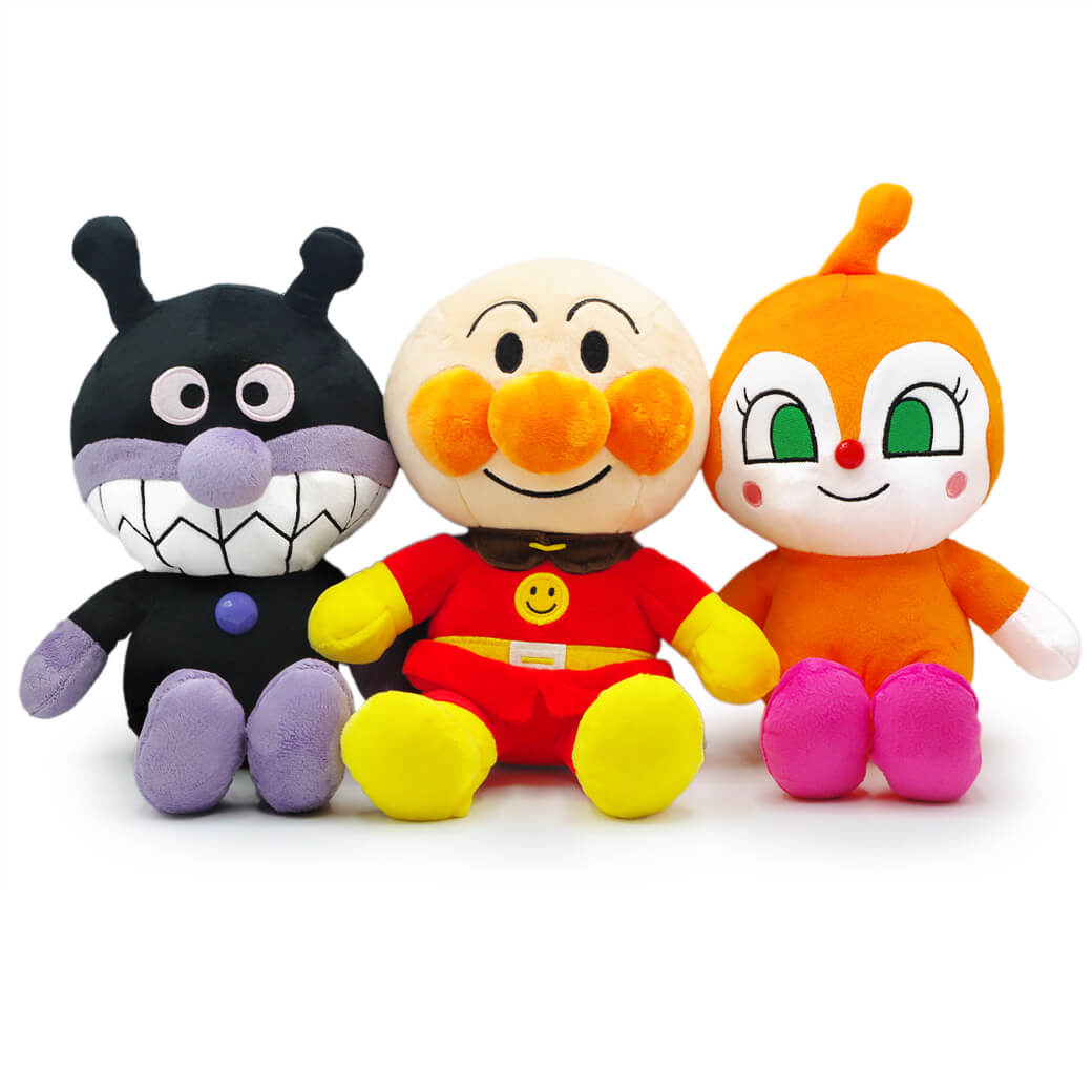 アンパンマン＆ばいきんまん＆ドキンちゃん ふわりんスマイル