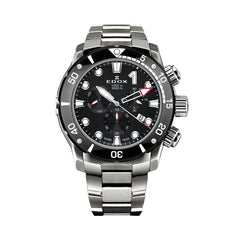 クロノオフショア1 クロノグラフ 10242-TINM-NIN｜エドックス