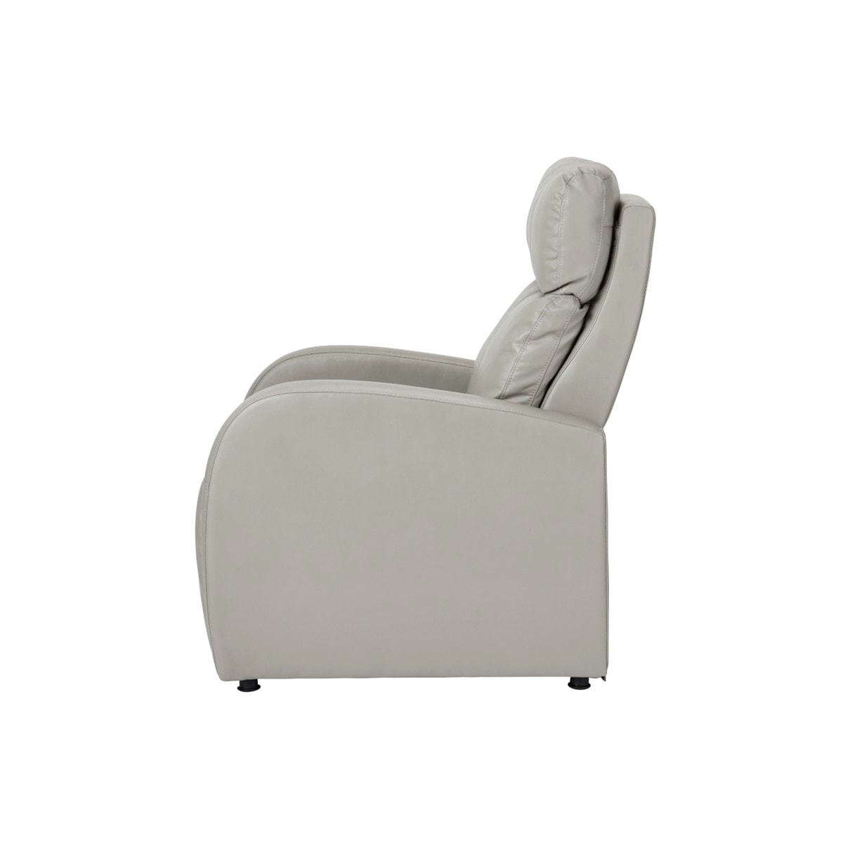 ラウンジチェアDX（レッグレスト連動タイプ）グレージュ【幅66cm】の