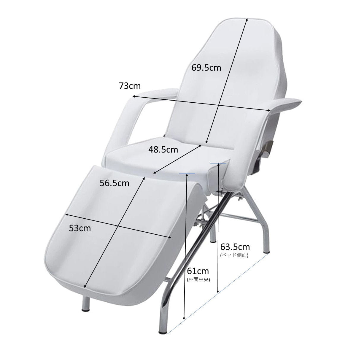 スタンダードエステベッドF-201（無孔）ホワイトの通販・卸売り | アイ