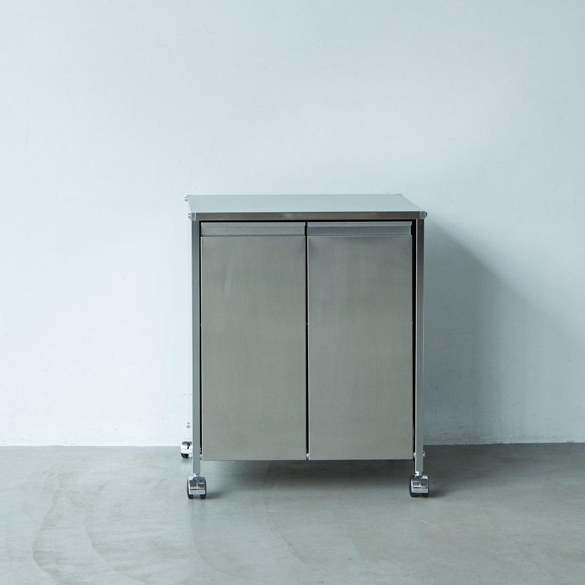 2wayステンレスダストボックス（2分別）の通販・卸売り | アイラッシュ