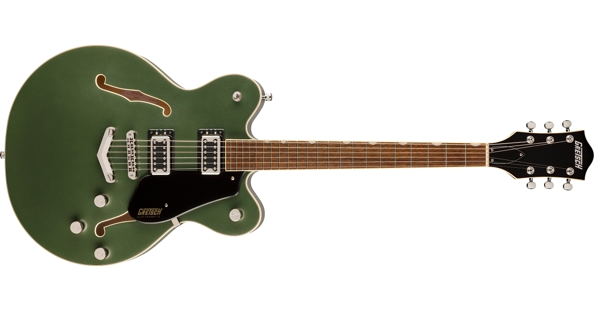 Center Block :: G5622 Electromatic® Center Block Double-Cut with V