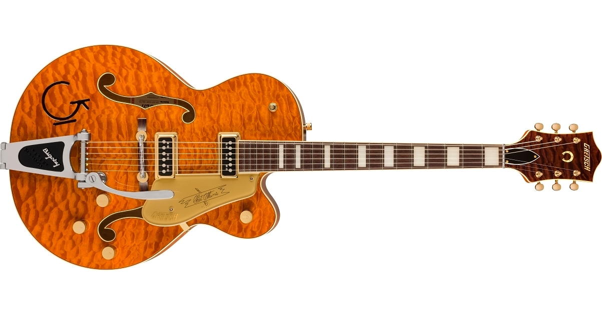Hollow Body :: G6120TGQM-56 Limited Edition Quilt Classic Chet