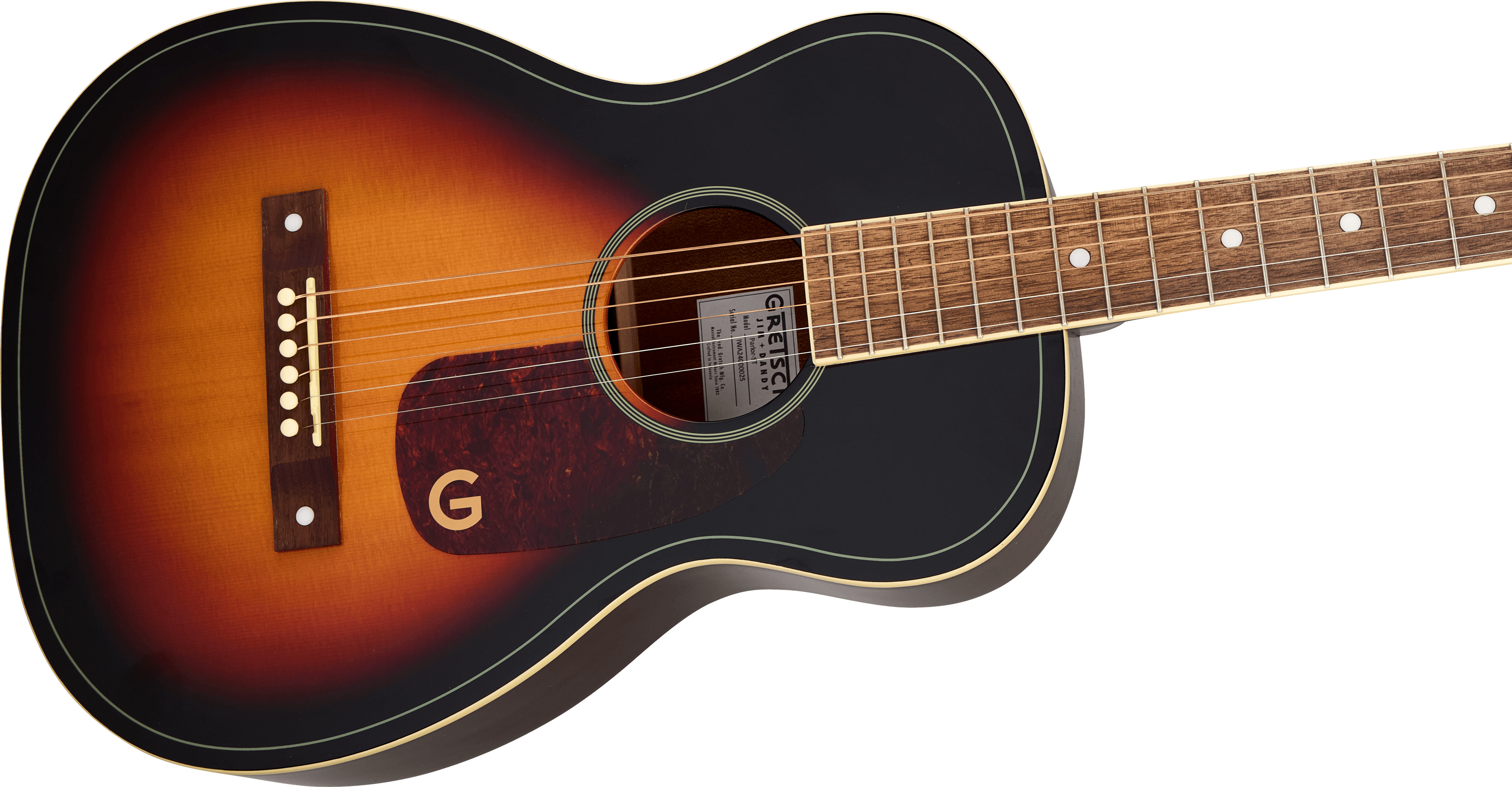 Acoustic Guitar :: Jim Dandy™ Parlor LTD, Solid Top, Walnut