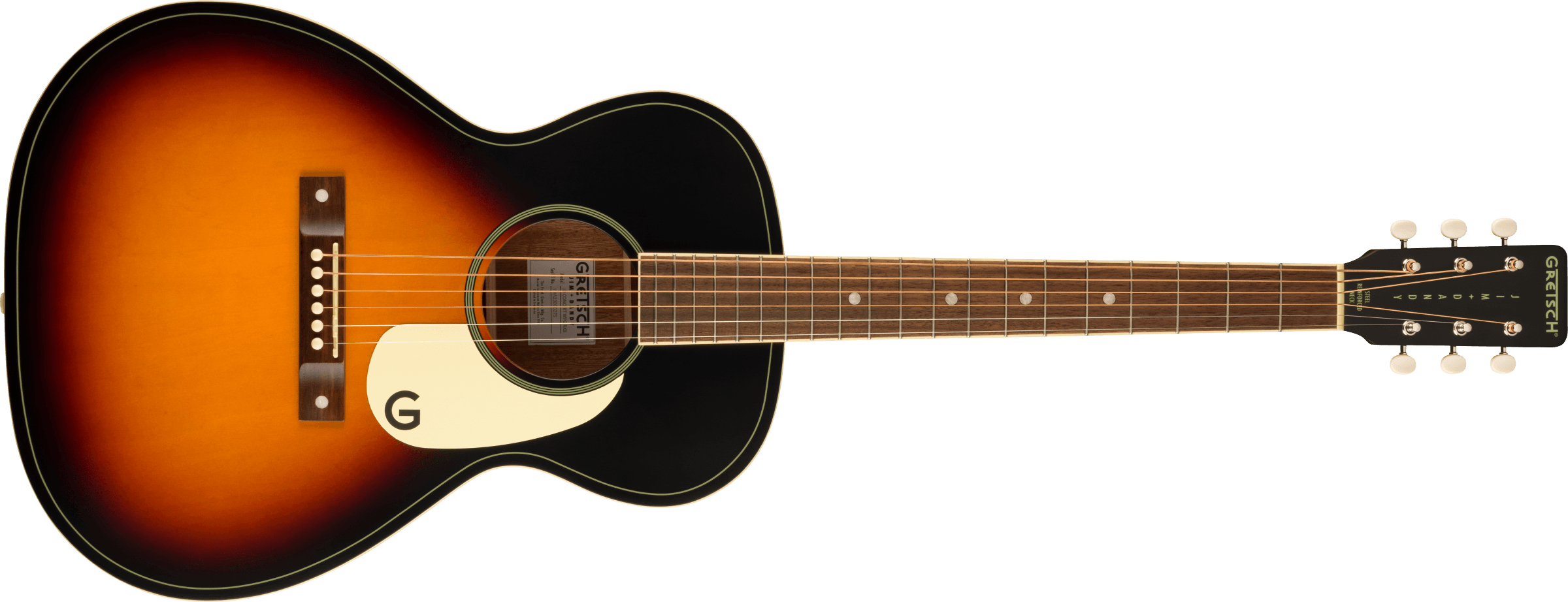 Acoustic Guitar :: Jim Dandy™ Concert, Walnut Fingerboard, White