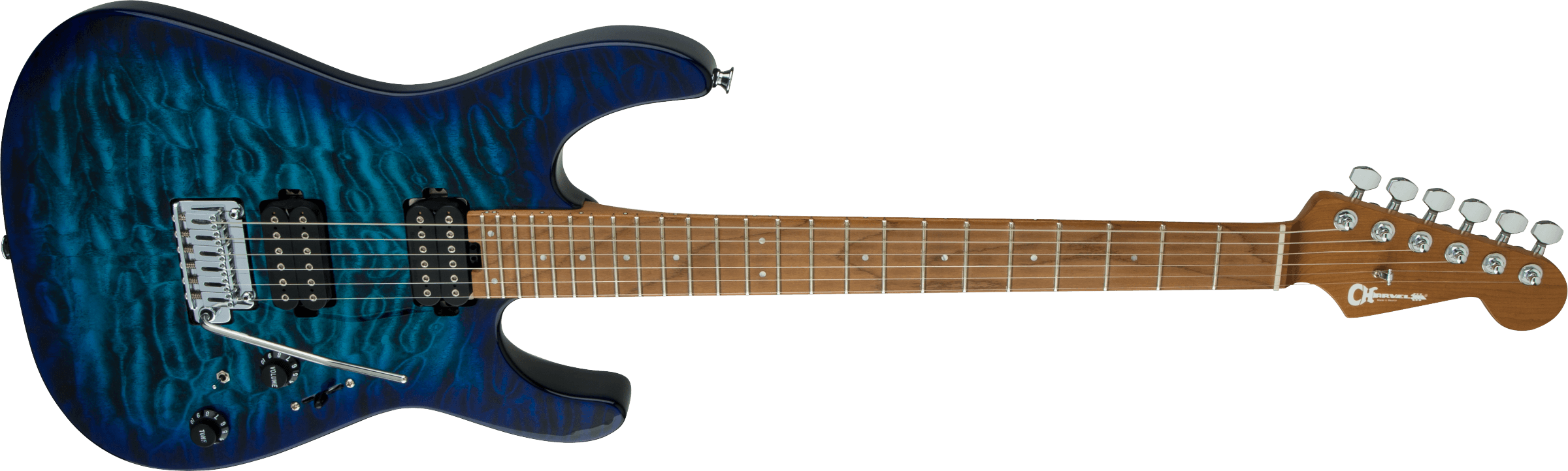 Dinky™ (DK) :: Pro-Mod DK24 HH 2PT CM QM, Caramelized Maple