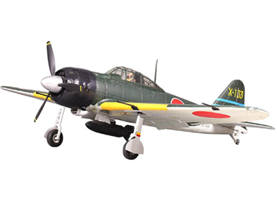 FMS A6M3 Zero 1400mm PNP Green FMS033PGN with Reflex V2 RC plane