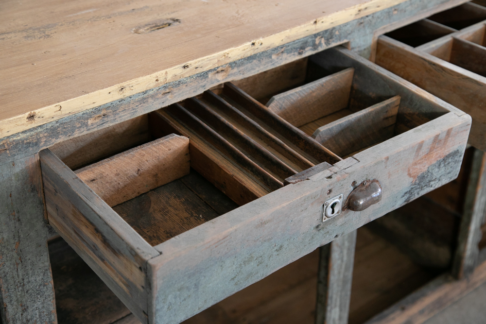 フランス アンティーク カウンター – フランス、ヨーロッパの