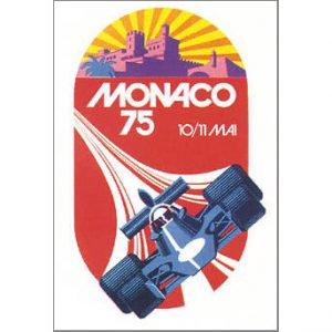 1957/モナコグランプリGRAND PRIX MONACOポスター | アトリエフォロン