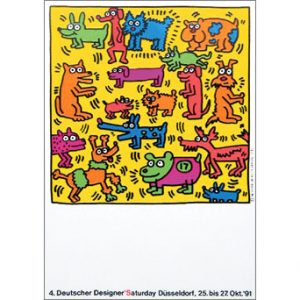 Untitled, 1981/キース・ヘリング【Keith Haring】ポスター | アトリエ