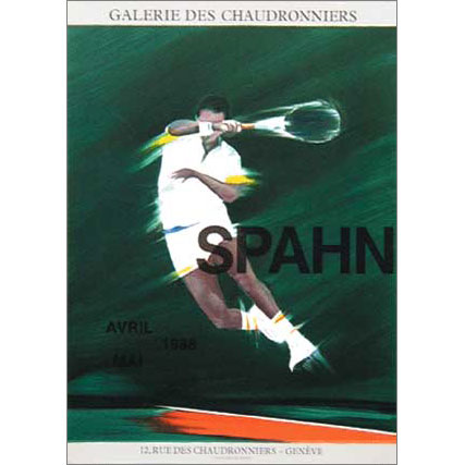Tennis/ヴィクトル・スパン【Victor Spahn】ポスター | アトリエ