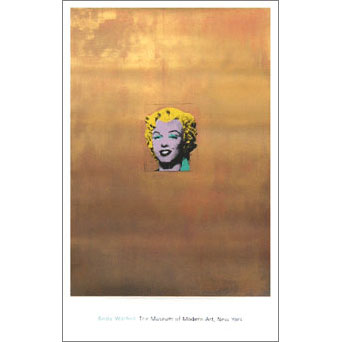 Gold Marilyn Monroe/アンディ・ウォーホル【Andy Warhol】ポスター