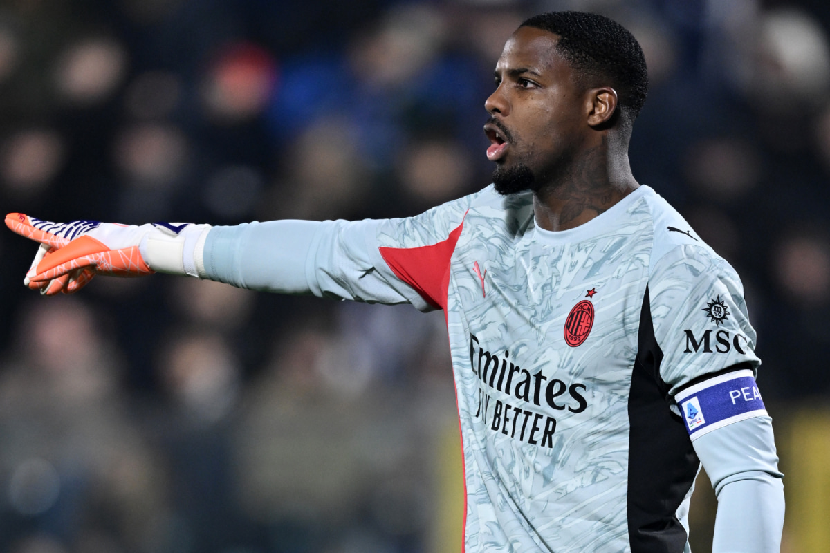 凄い反応とボディーバランス…ACミラン守護神メニャンのスーパーセーブ