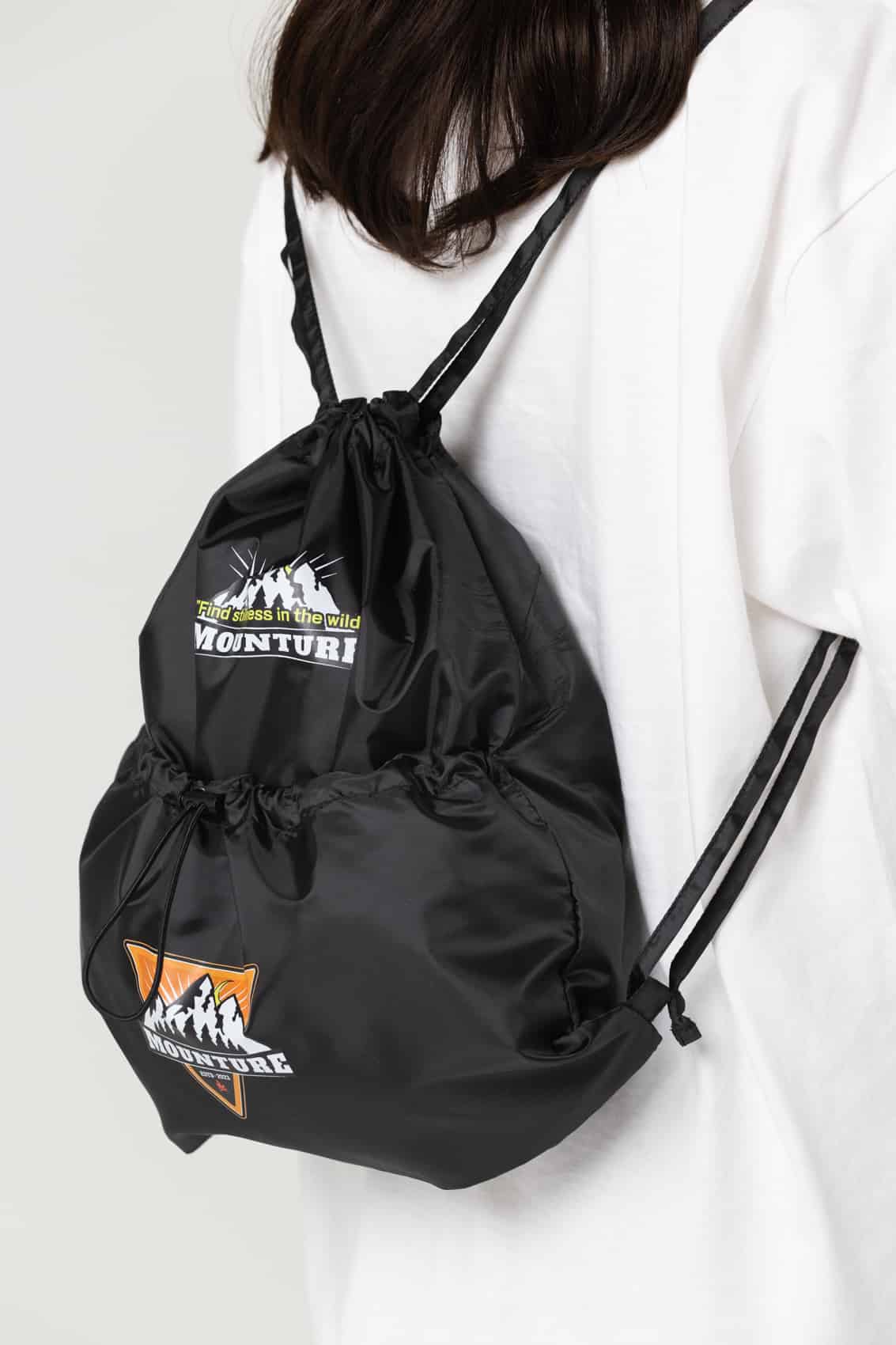 オリジナルリュック・ナップサックにプリント・刺繍でノベルティ激安