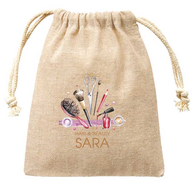 シャンブリック巾着(SS)[MARKLESS STYLE TR-1230]｜オリジナルプリント