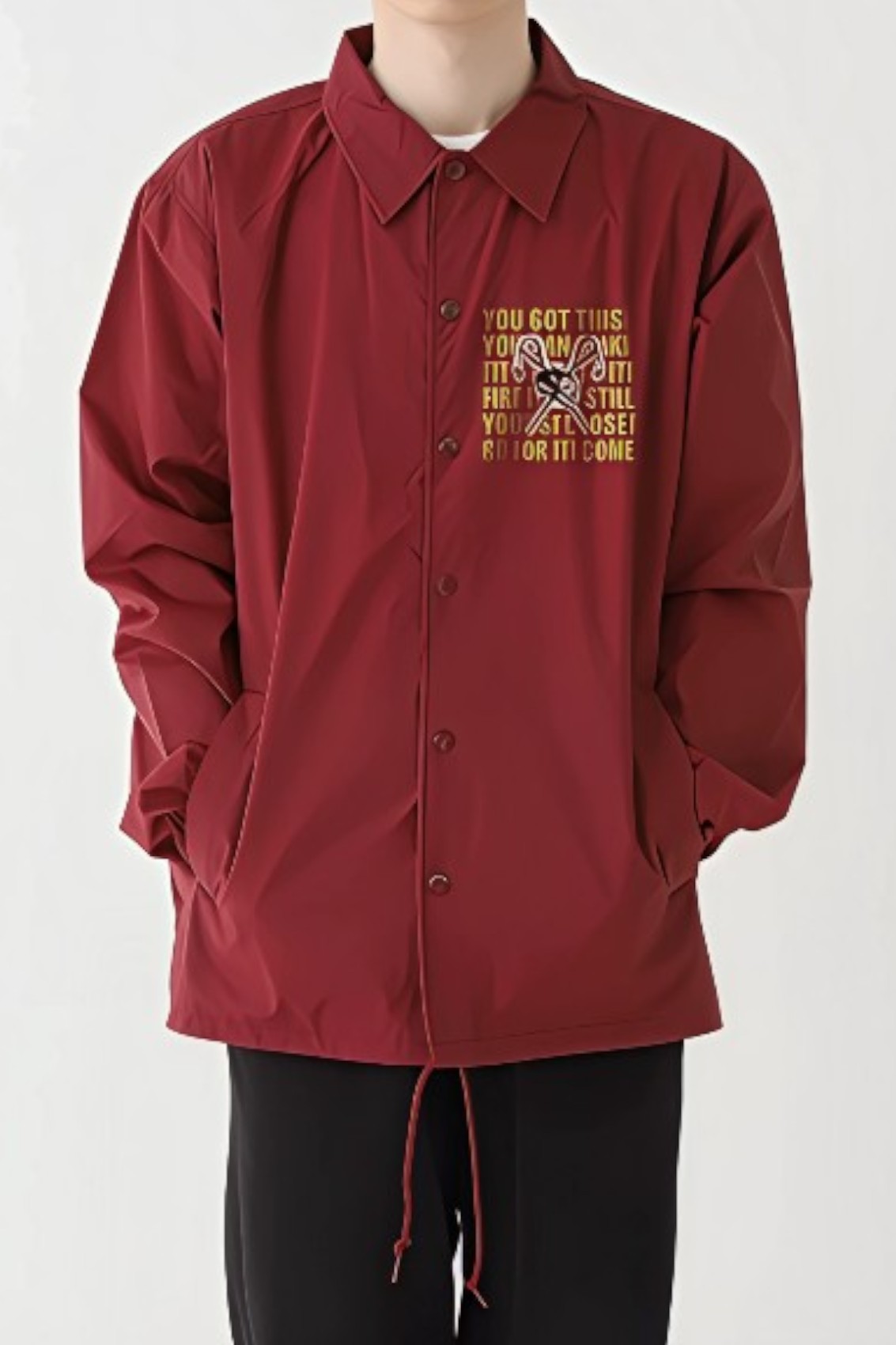 ナイロンコーチジャケット[United Athle 7059]｜オリジナルプリント