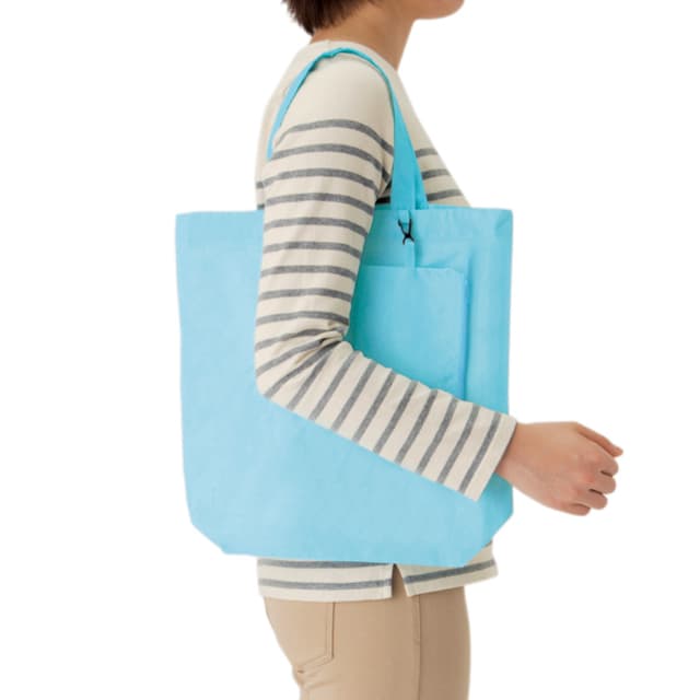 しまえるエコバッグ（M）[MARKLESS STYLE TR-0136]｜オリジナル