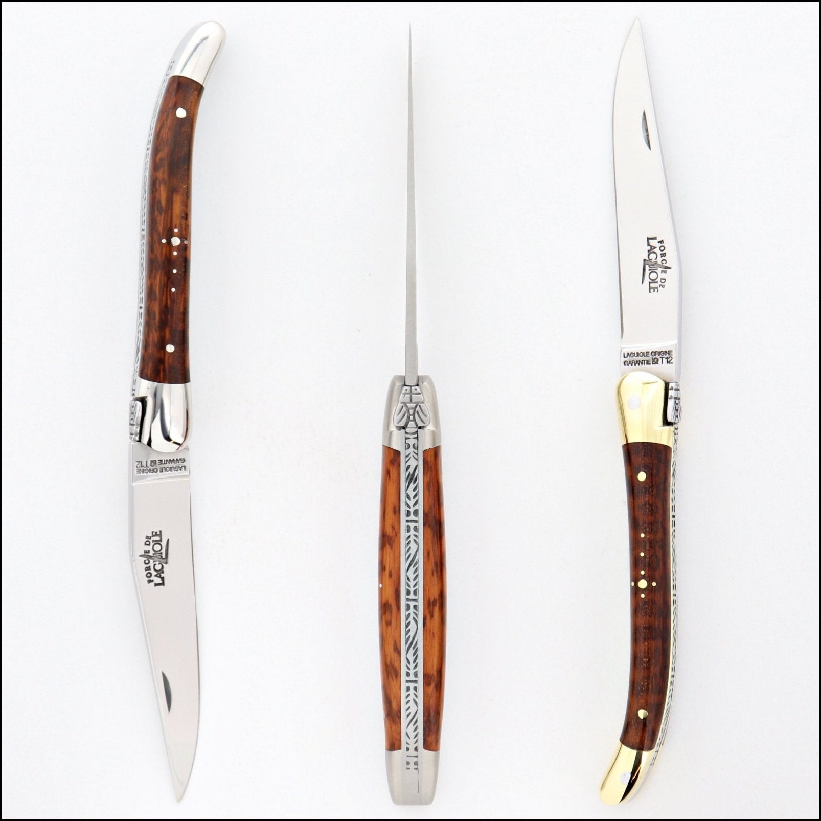 Forge de Laguiole Tradition 9 cm Snakewood pocket knife - Forge de