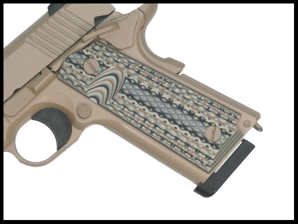 VZ GRIPS: as-001-marsoc M45A1 Diamond Back G10グリップ M45仕様の