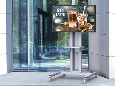 ステンレス製ディスプレイスタンド＞屋外製品＞デジタルサイネージ