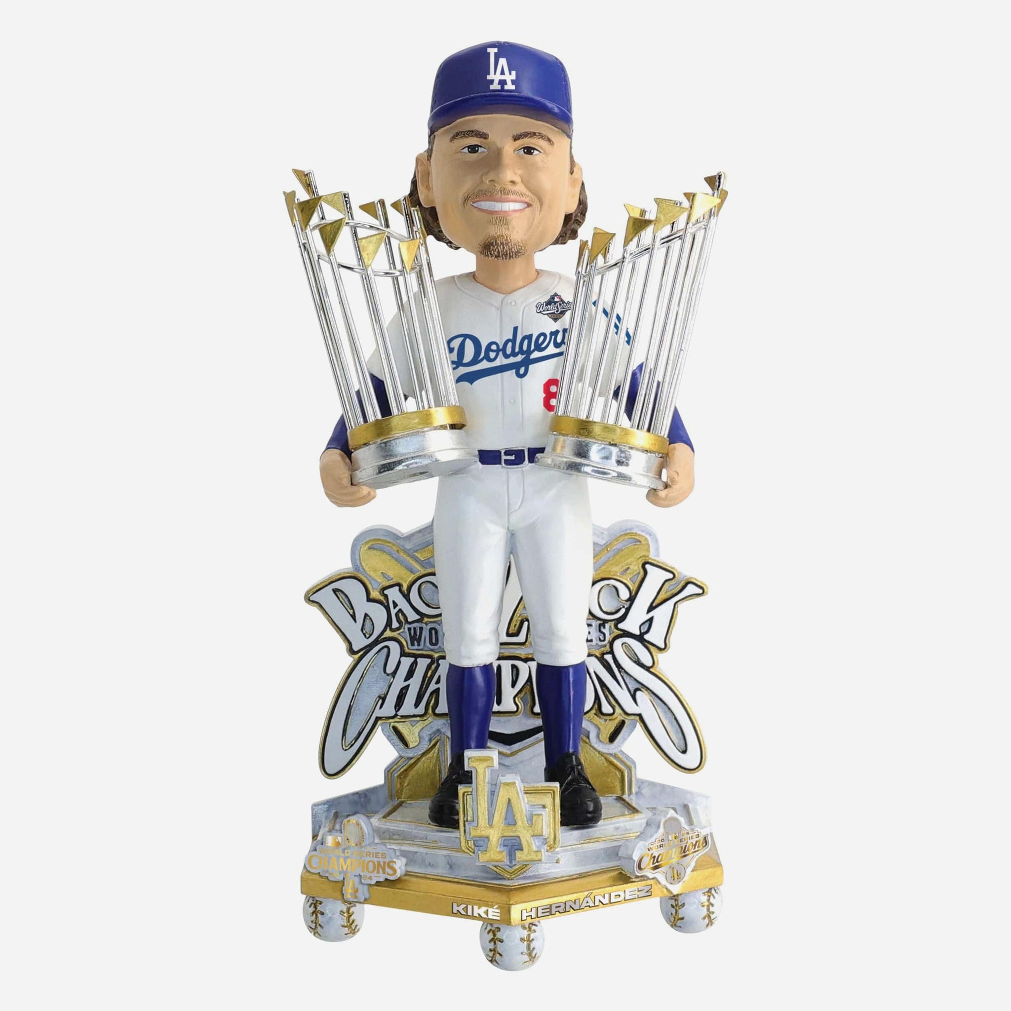 Kike Hernandez Los Angeles Dodgers 2025 Back To Back World Series