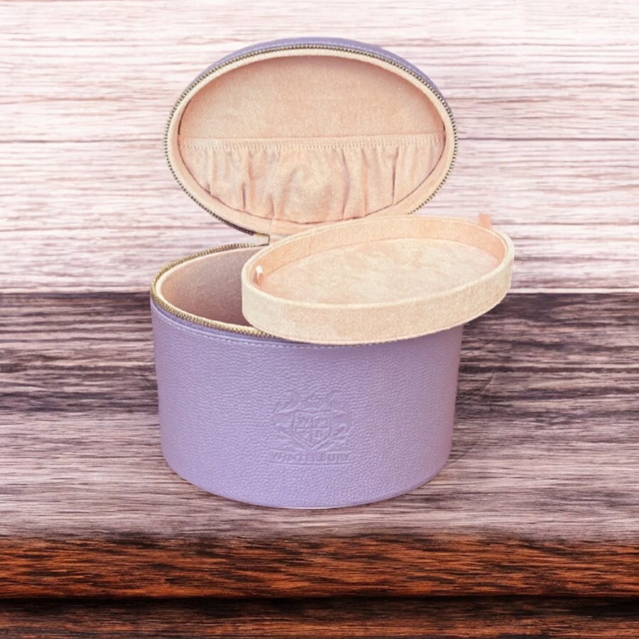 Small Lilac Needlework Case | WinterBury Leather | Fat Quarter Shop