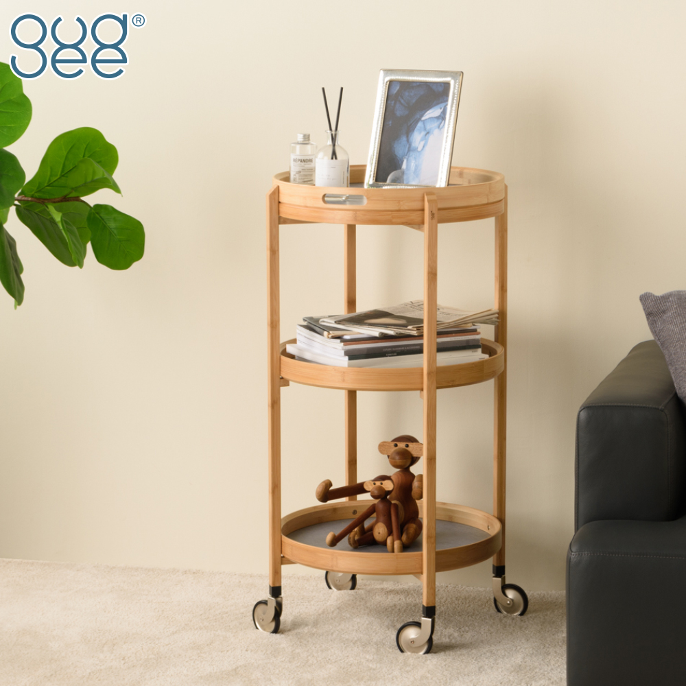 Gudee グディ サイドテーブル キャスター付き サイドワゴン キッチン