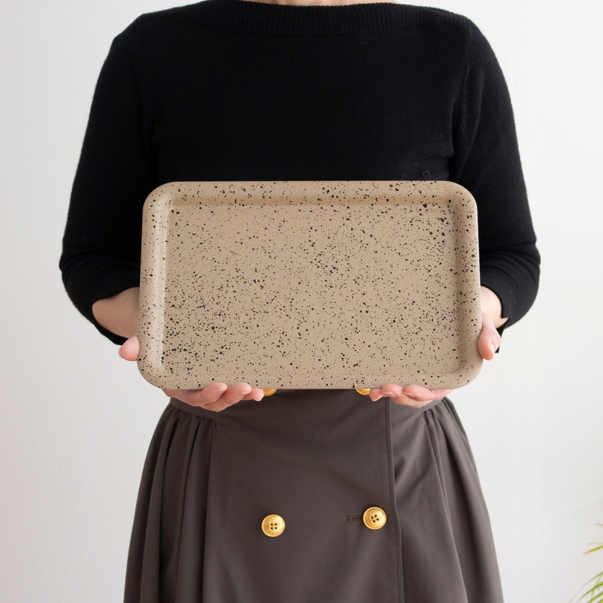 SEKISAKA セキサカ PLACE B5 Tray dripping 1 color トレー お盆 滑り