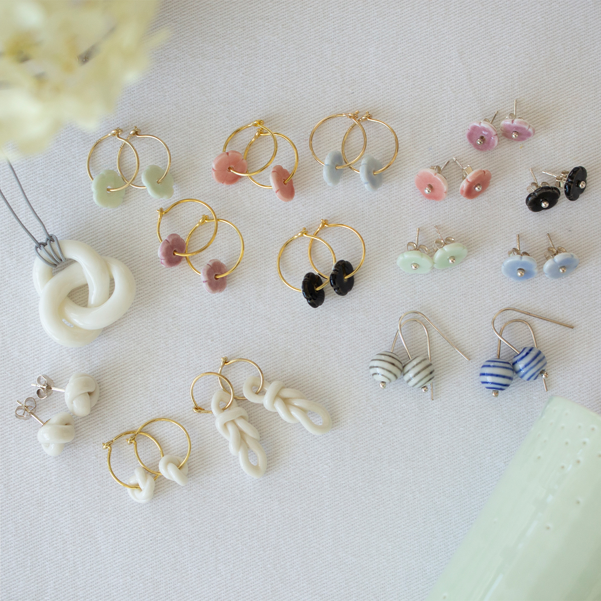 Anne Black ピアス レディース elements エレメンツ スタッドピアス