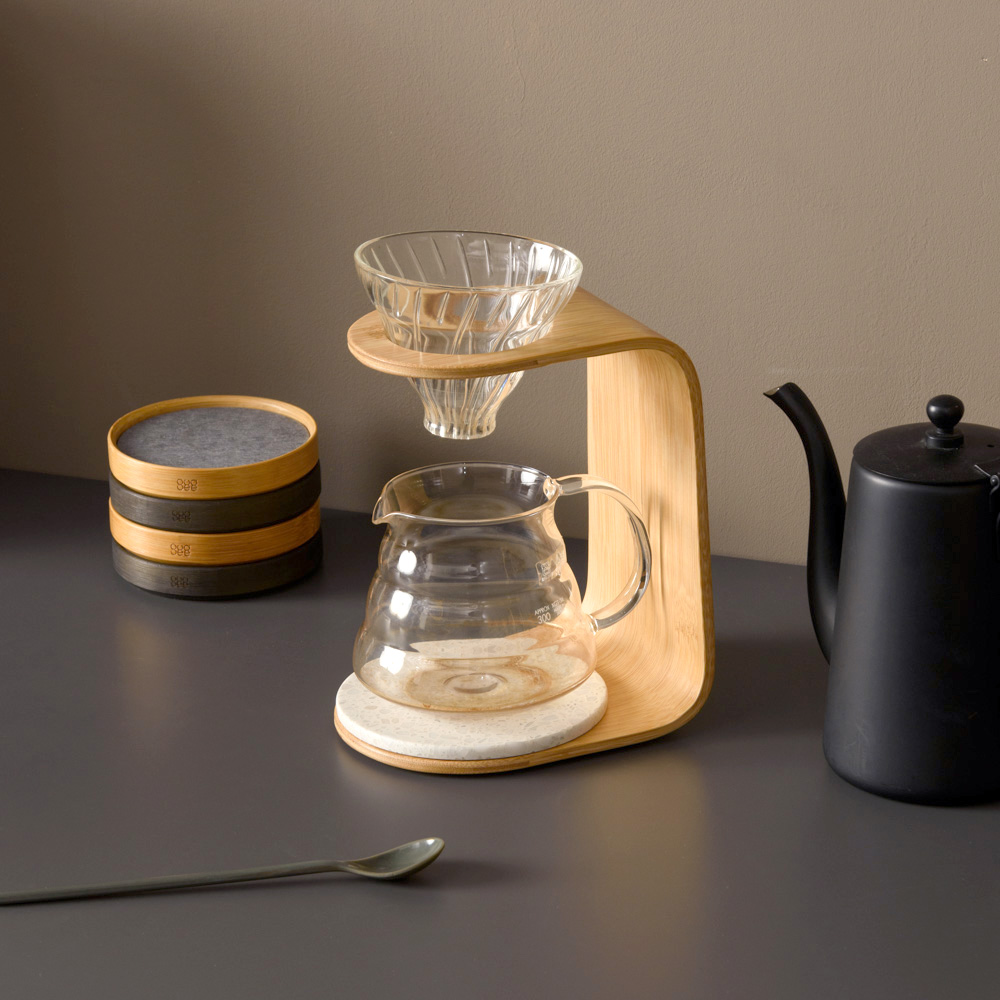 Gudee グディ コーヒードリップスタンド おしゃれ 竹 コーヒー