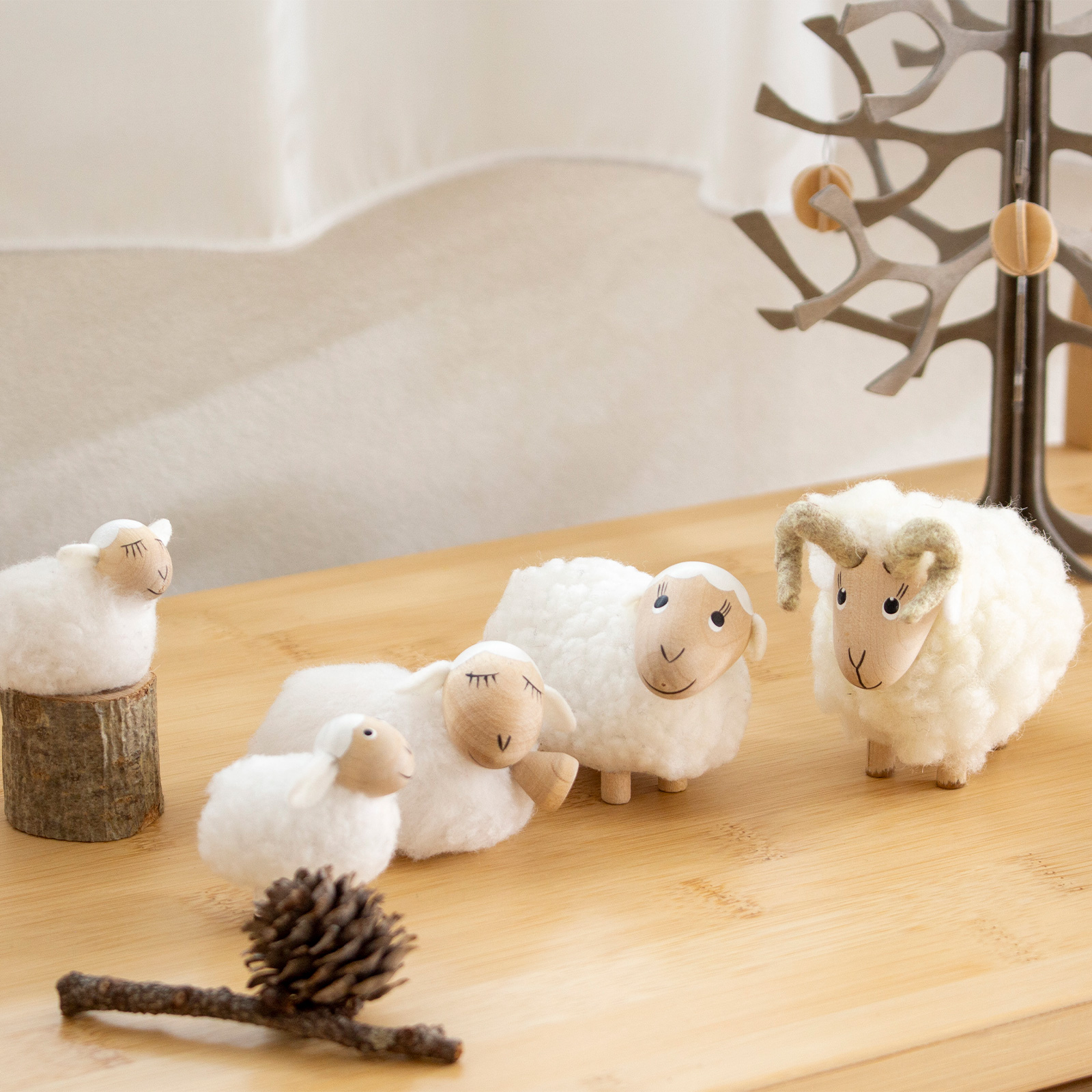 ノルディカニッセ ビッグホーン 牡羊 NORDIKA nisse クリスマス 雑貨