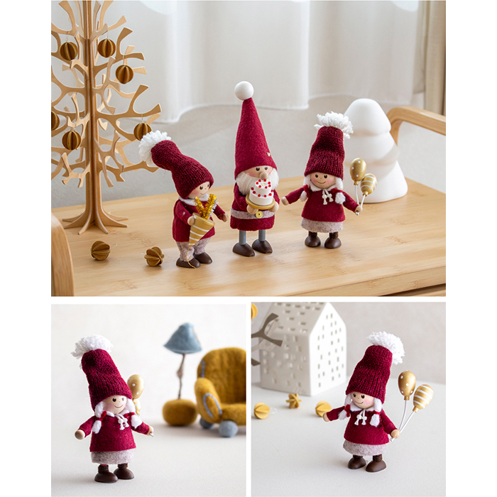 今季完売】ノルディカニッセ 2025 新作 風船を持った女の子 20th