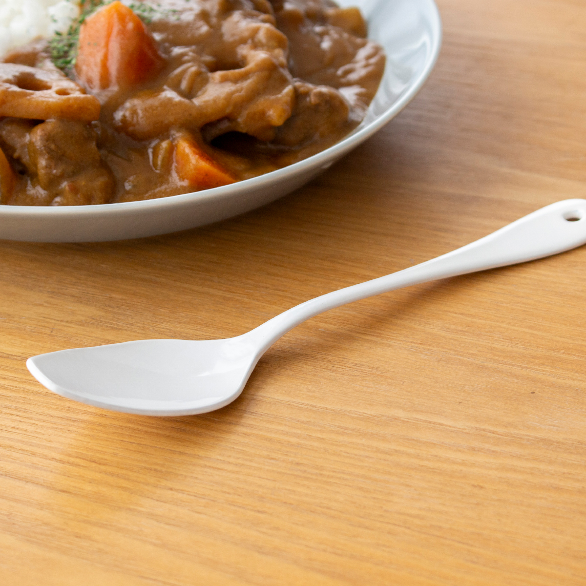 カレースプーン 琺瑯 ホーロー カトラリー Blanc ブラン takakuwa 高桑