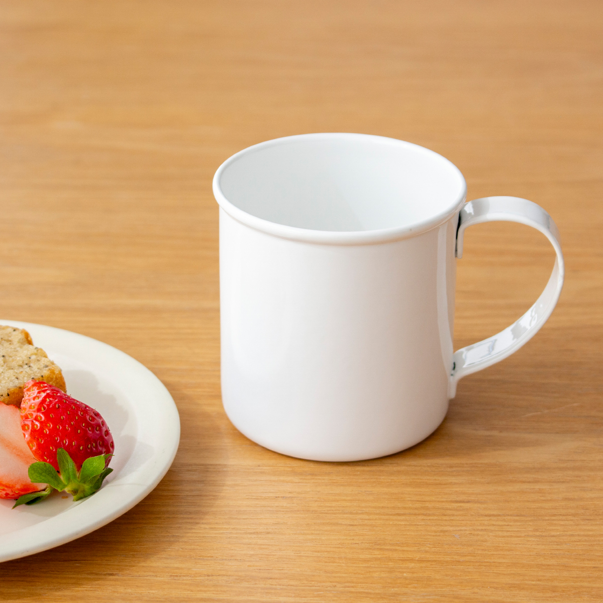 マグカップ M 280ml 琺瑯 ホーロー Blanc ブラン takakuwa 高桑金属