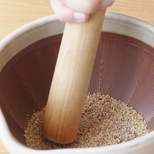 もとしげ すり鉢 大 18cm 中鉢 ボウル 日本製 石見焼 すりバチ ごます