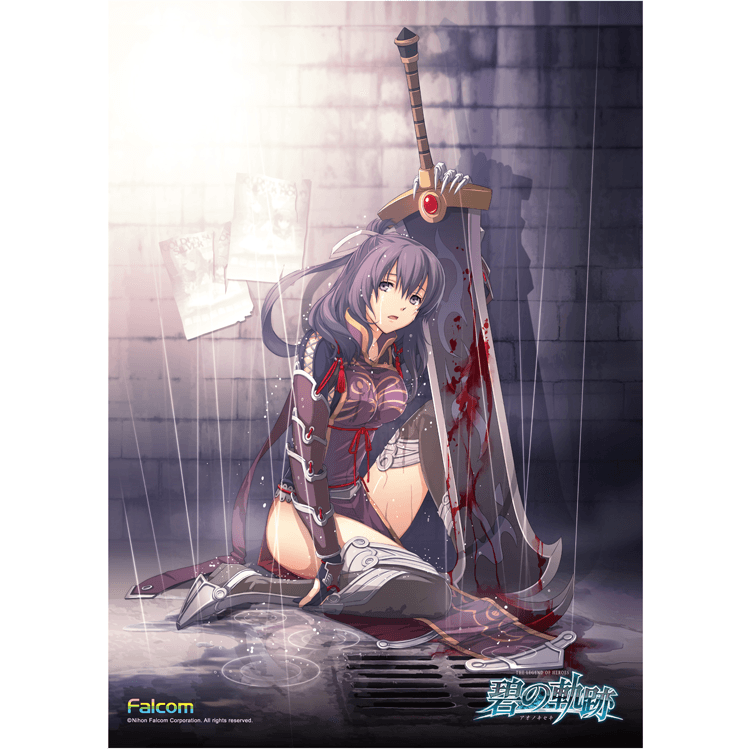 英雄伝説 碧の軌跡」リーシャのWスエードタペストリー | 日本