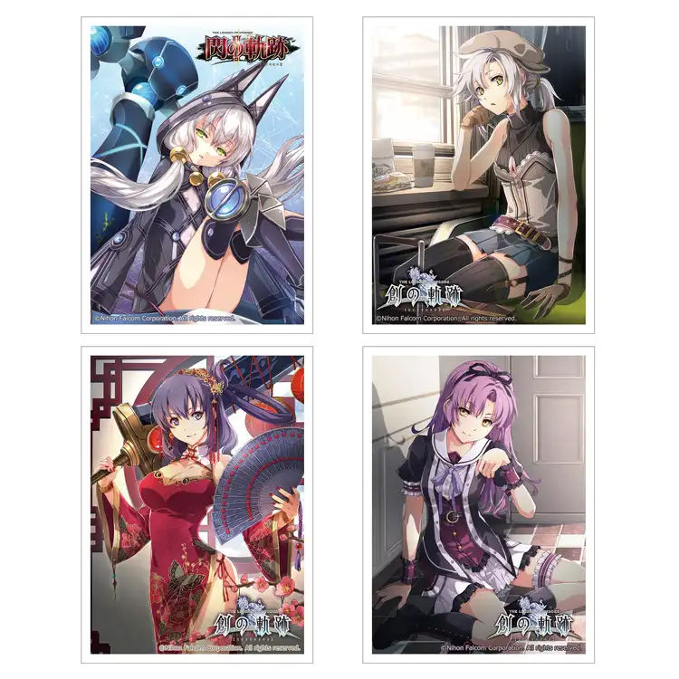 軌跡シリーズ｣キャラクターカードスリーブ（4種） | 日本ファルコム