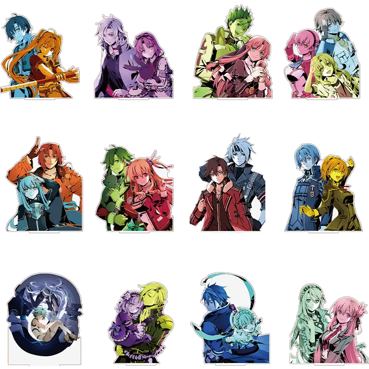 軌跡シリーズ20周年記念 絆のアクリルスタンド（全12種） | 日本