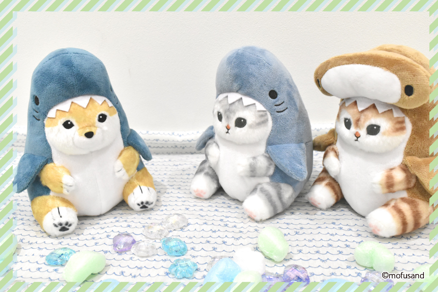 大人気『mofusand』サメにゃんから第2弾が登場♪｜トピックス｜株式