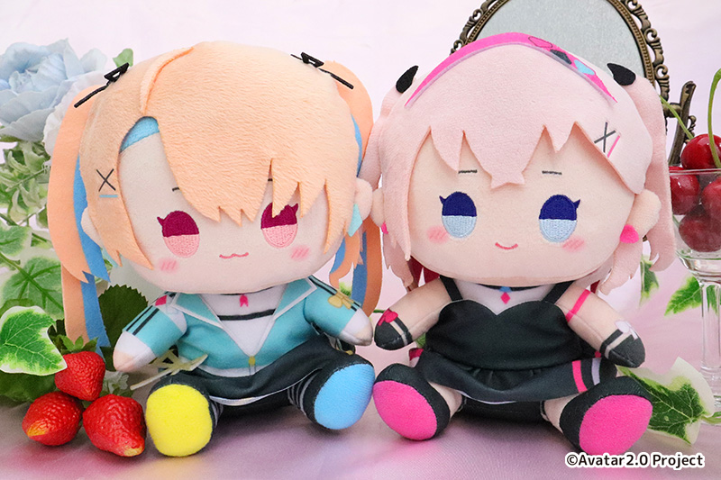 SNSで大人気！姉妹VTuber『結目ユイ＆水瀬しあ』がぬいぐるみになって