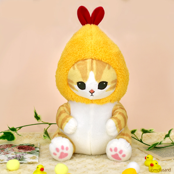 SNSやLINEスタンプで大人気の『mofusand』よりえびにゃんが再登場