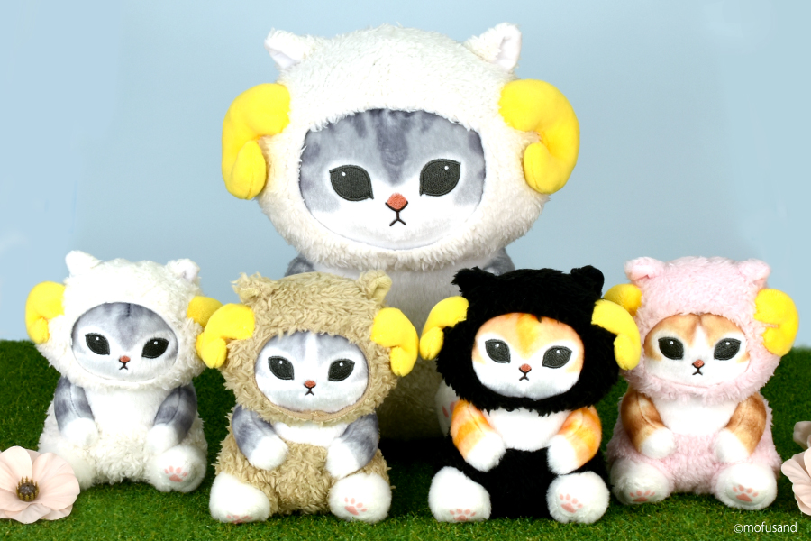 SNSやLINEスタンプで大人気の『mofusand』よりひつじにゃんが登場