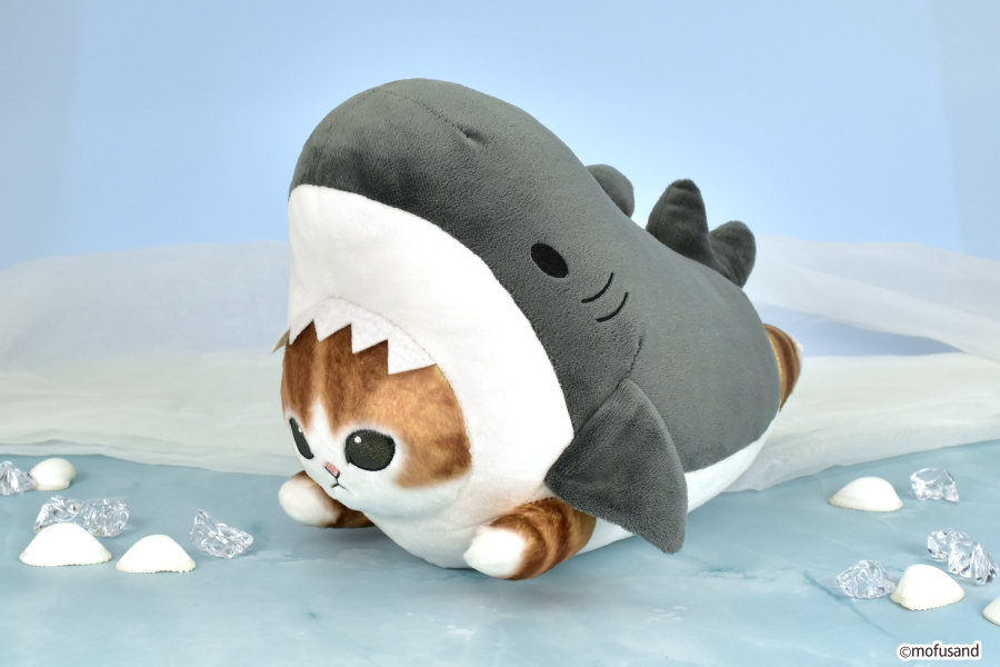 SNSやLINEスタンプで大人気の『mofusand』よりサメにゃん・海の生き物