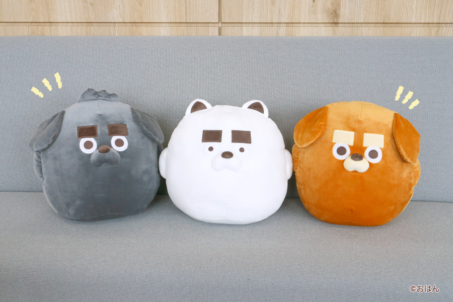 ぬ。それは、眉毛の太い犬。』より、ましゅもっちがナムコ限定プライズ