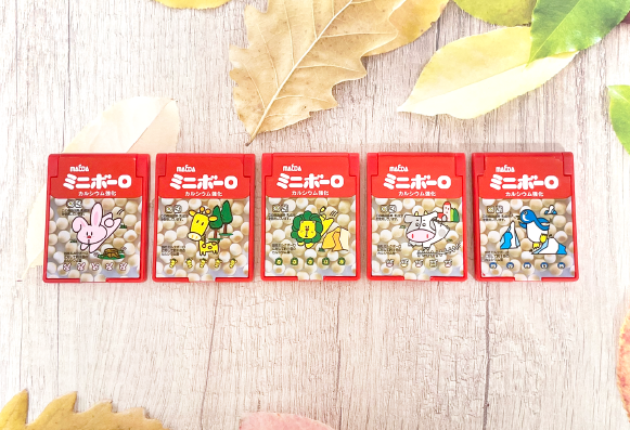 大阪前田製菓5連ミニボーロ』のミニミラーがカプセルトイで登場