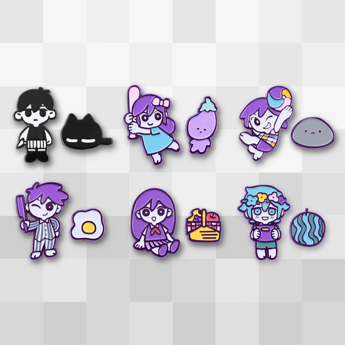 OMORI Character Pin Sets - Fangamer
