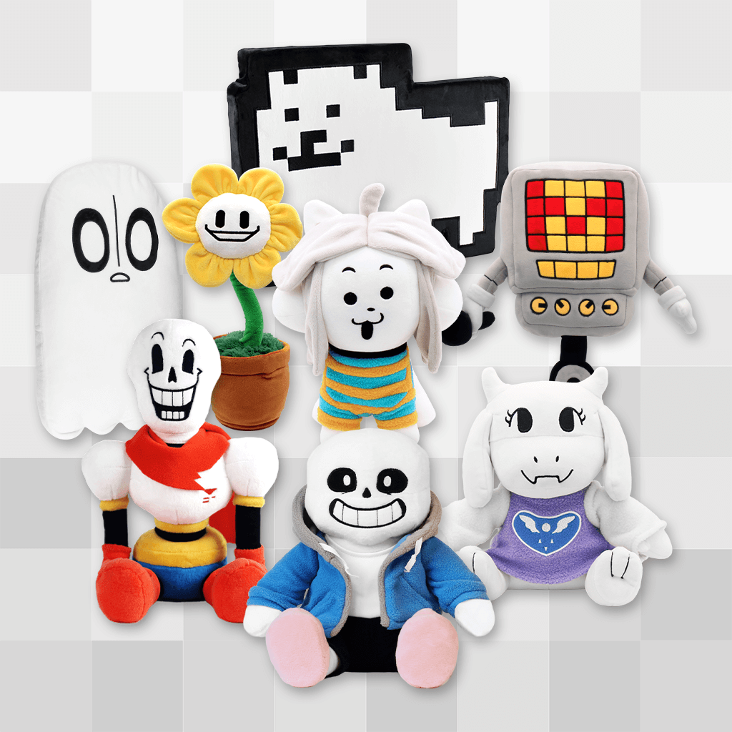 UNDERTALE」－ 全ぬいぐるみコンボ - Fangamer Japan