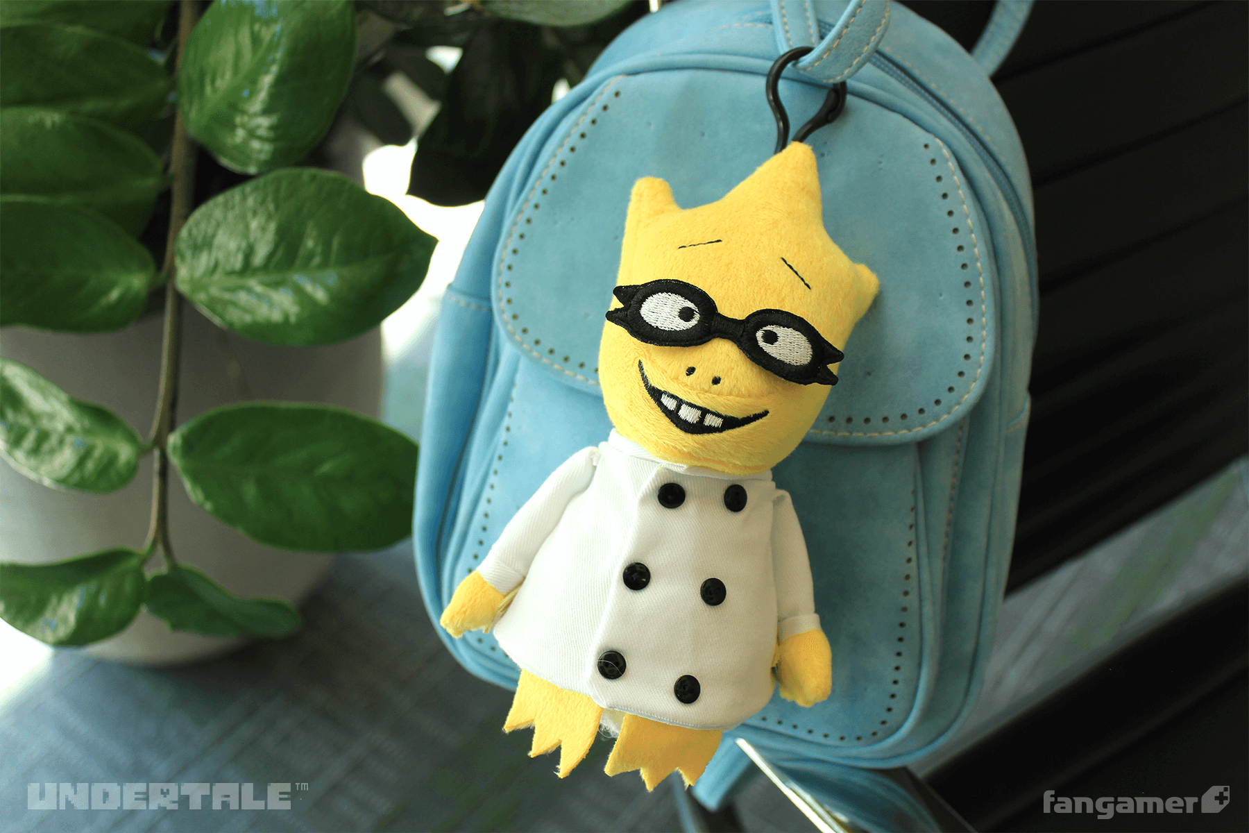 UNDERTALE」－ アルフィー ぬいぐるみキーホルダー - Fangamer Japan