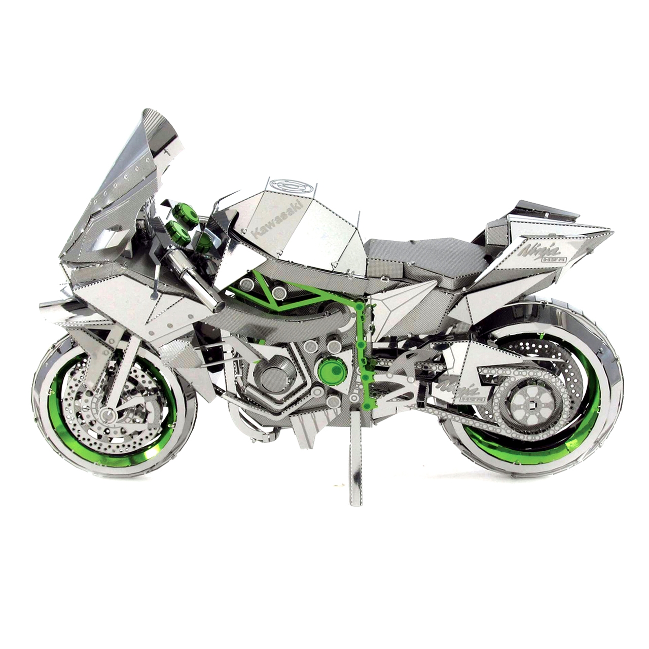 Fascinations:: Kawasaki Ninja Motorcycle COLOR Metal Earth Premium